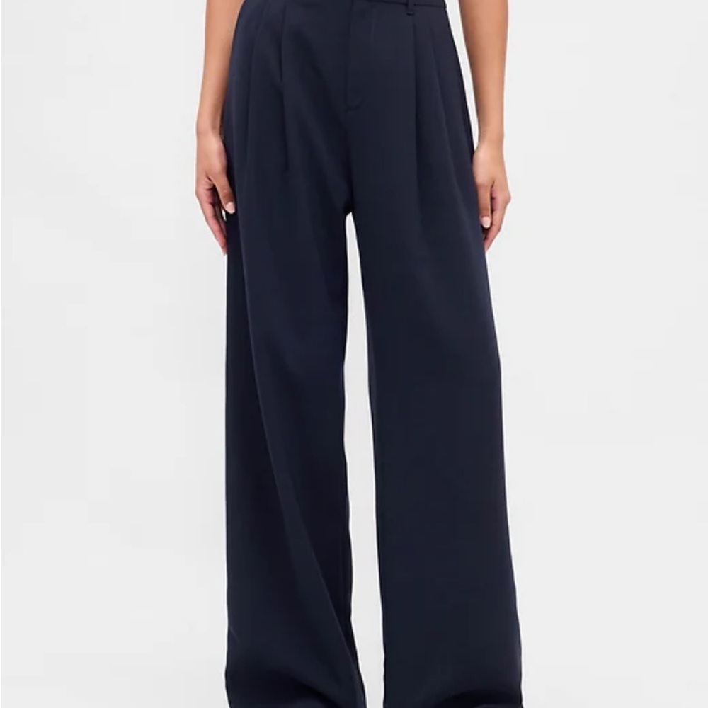 Wide Leg Black Women's Trousers